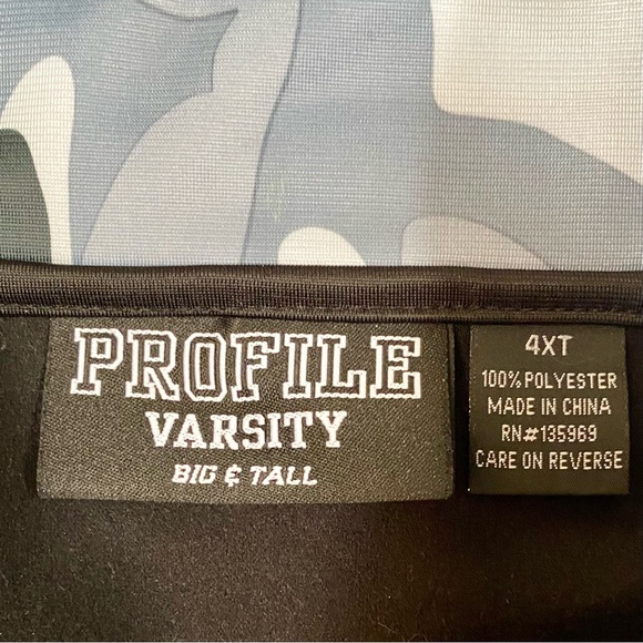 Michigan State Spartans Track Jacket Men’s 4XLT (TALL) Black & Camo Full Zip MSU - Picture 8 of 8